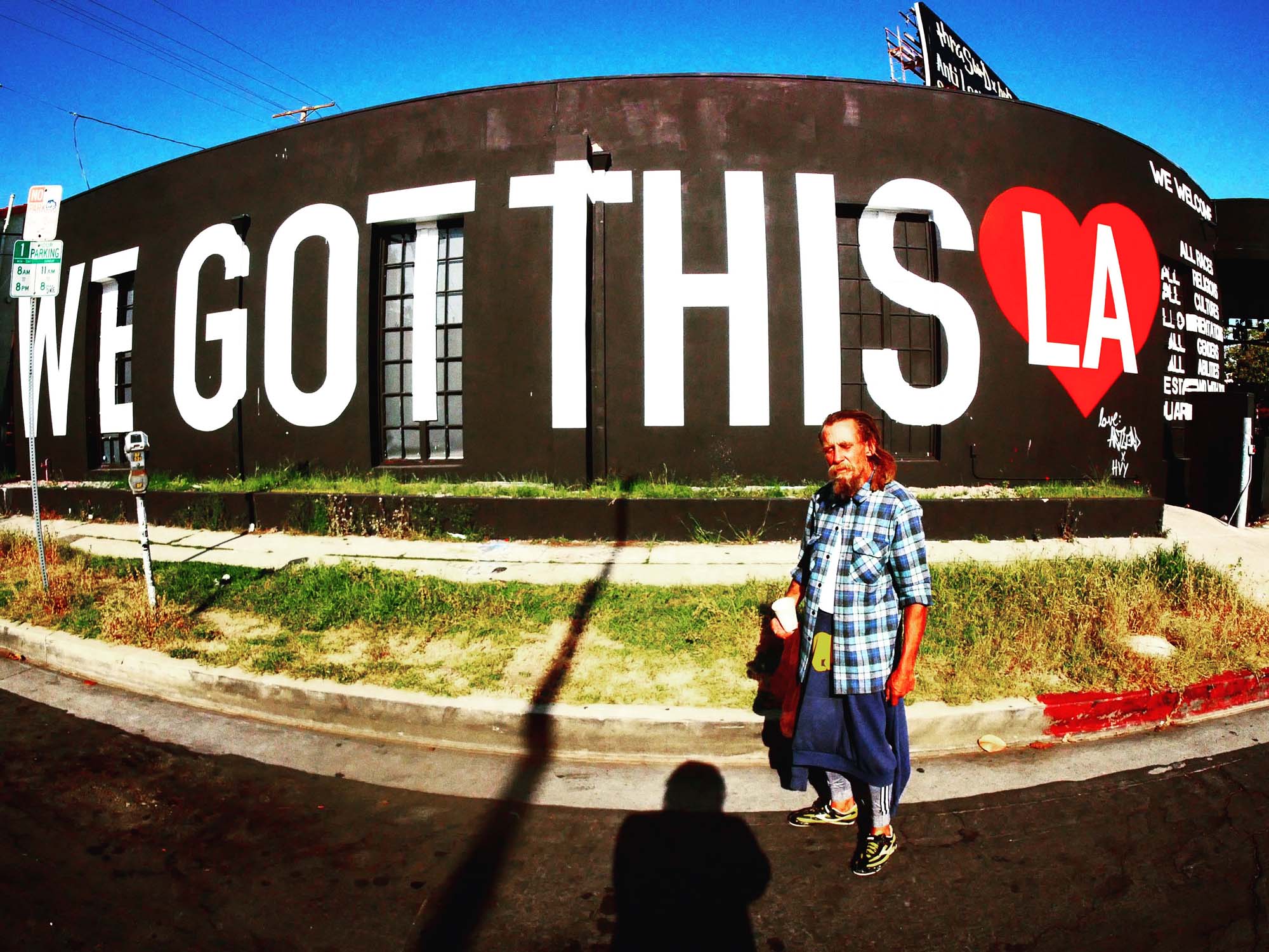 Callahan front of WE GOT THIS❤️LA❤️mural.
