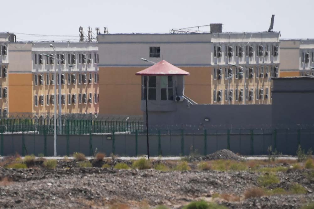 The Artux City Vocational Skills Education Training Service Center, believed to be a re-education camp where mostly Muslim ethnic minorities are detained.