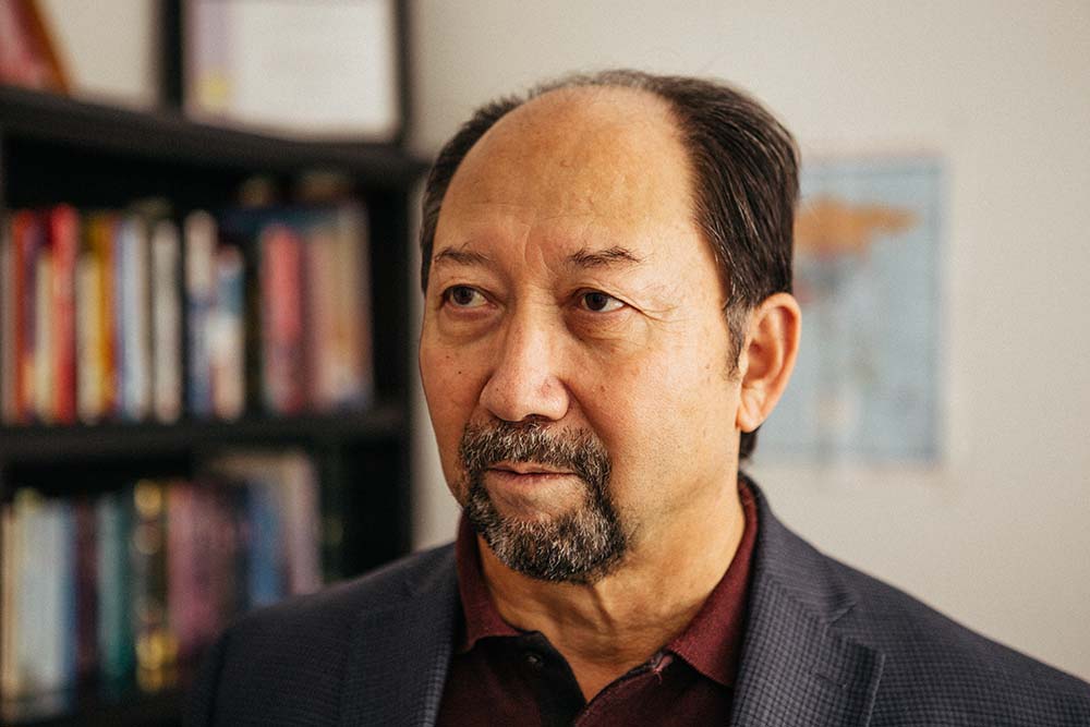 Dr. Erkin Sidick, a NASA optical engineer and exiled Uighur advocate living in Southern California.